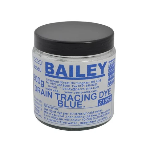 Bailey 1992 Drain Tracing Dye - Blue