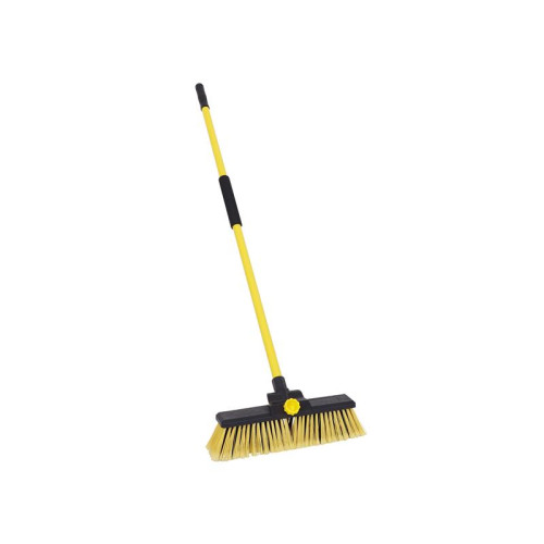 Bulldozer Heavy-duty Broom Clipped with Handle 355mm (14in)