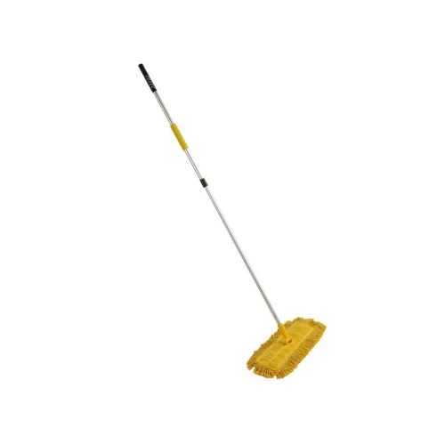 Bulldozer Heavy-Duty Floor Sweeper Ergo Handle