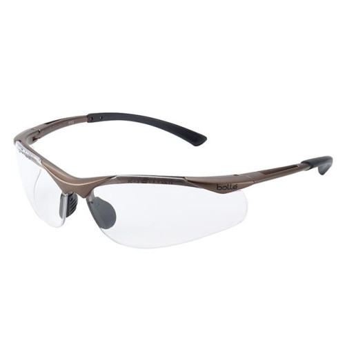 Bolle Contour Safety Glasses - Clear
