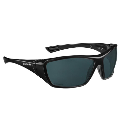 Bolle HUSTLER Safety Glasses - Smoke Polarized