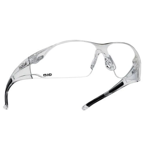 Bolle Rush Safety Glasses - Clear HD Lens