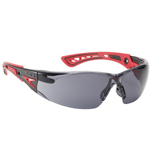 Bolle Rush+ Platinum Safety Glasses Smoke