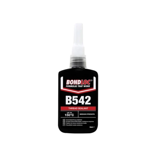 Bondloc B542 Hydraulic Seal Pneumatic Fittings 50ml
