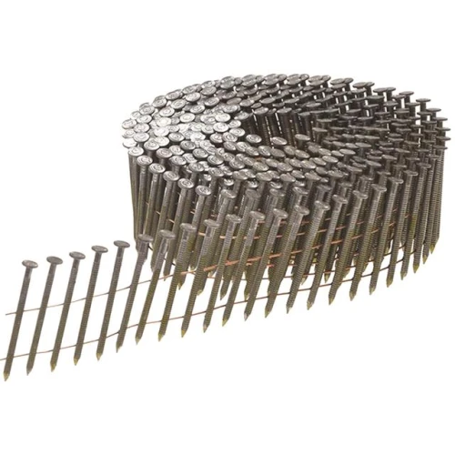 Bostitch 3.1 x 65mm Coil Nails Ring Shank Bright Pack of 5,400