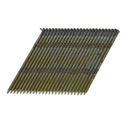 Bostitch 2.8 x 75mm 28Â° Stick Nail Ring Shank Bright (2000)