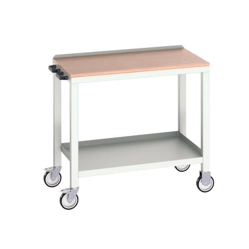 Bott Verso Mobile Welded Bench, Multiplex Wood Top 1000 x 600mm