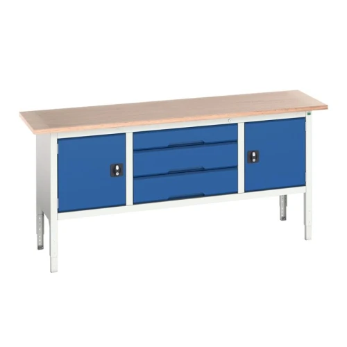 Bott Verso Adjustable Height Storage Bench 2000 x 600mm
