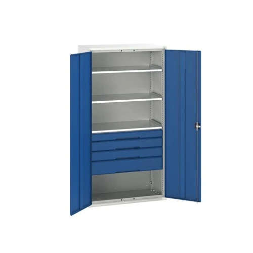 Bott Verso Kitted Cupboard, 3 Shelf & 4 Drawer
