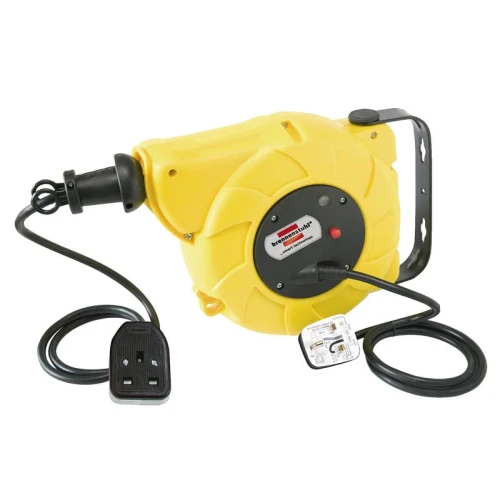 Brennenstuhl Auto Cable Reel 240V 13A 1-Socket 9+2m PVC Cable
