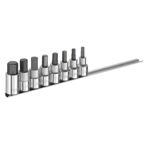 Britool Hex Bit Socket Set of 8 1/2in Drive