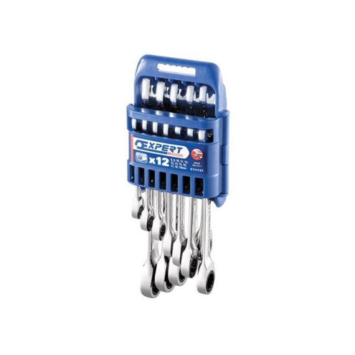 Britool Expert E111137 Rapid Ratchet Spanner Set, 12 Piece