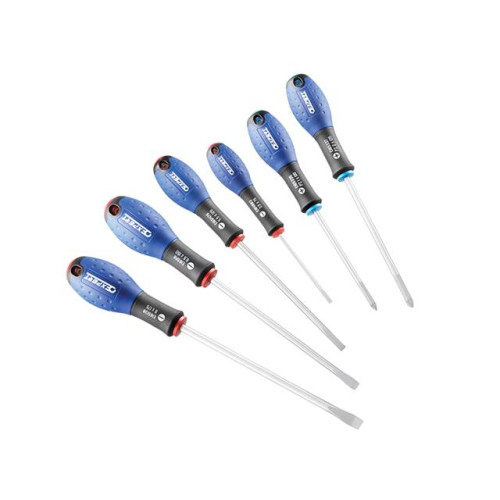 Britool Screwdriver Set 6 Piece Slotted / Pozidriv