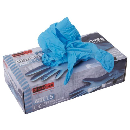 Box 100 L Disposable Powder Free Nitrile Glove