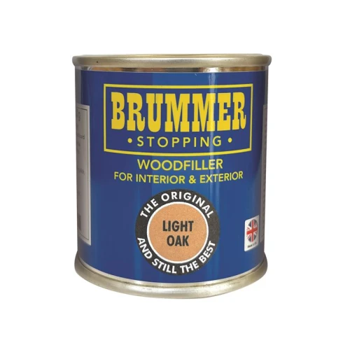 Brummer Wood Filler Light Oak 700g