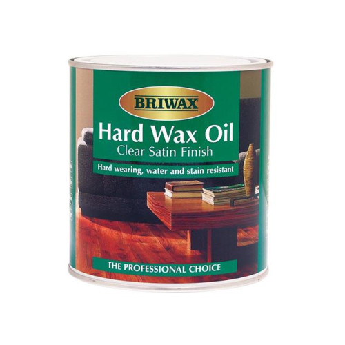 Briwax Hard Wax Oil Clear Satin 2.5 Litres