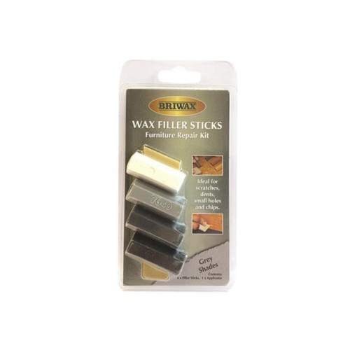Briwax Wax Filler Sticks Grey Shades (Pack 4)