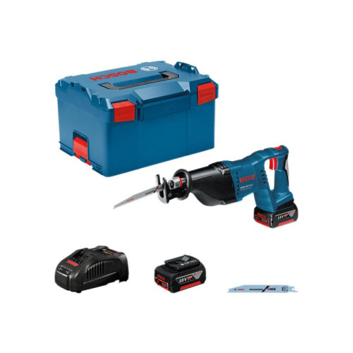 Bosch GSA 18 V-Li Professional Reciprocating Saw 18V 2 x 5.0Ah Li-ion