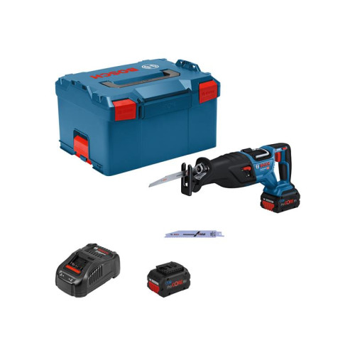 Bosch GSA 18V-28 Pro BITURBO Reciprocating Saw 18V 2 x 5.5Ah ProCORE18V Li-ion