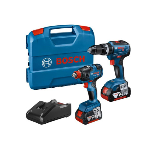 Bosch Professional Twin Pack 18V 2 x 4.0Ah Li-ion