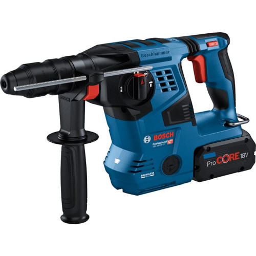 Bosch GBH 18V-28 CF Pro BITURBO SDS-Plus Rotary Hammer 18V 2 x 5.5Ah ProCORE18V Li-ion