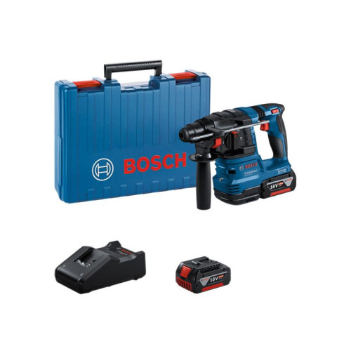 Bosch GBH 18V-22 SDS-Plus Rotary Hammer 18V 2 x 4.0Ah Li-ion