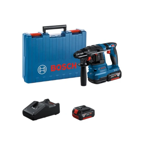 Bosch GBH 18V-22 SDS-Plus Rotary Hammer 18V 2 x 4.0Ah Li-ion