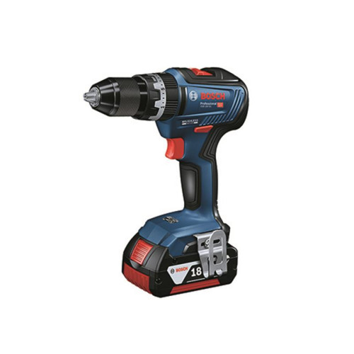 Bosch GSB 18V-55 Professional Combi Drill 18V 2 x 5.0Ah Li-ion