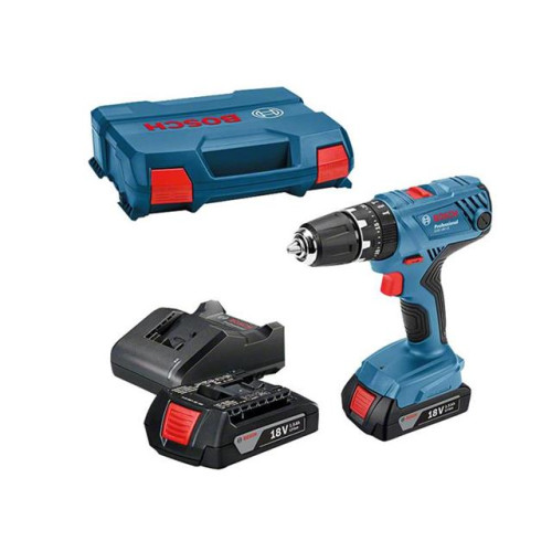 Bosch GSB 18V-21 Combi Drill 18V 2 x 1.5Ah Li-ion