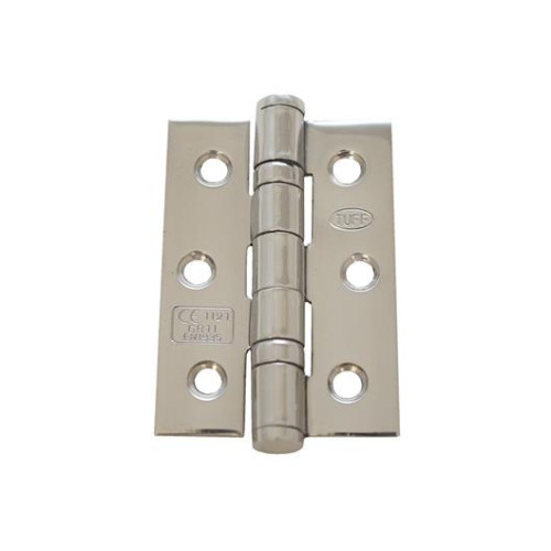 (PAIR) AI/HI3001-PSS B/BEARING HINGE 76MM 