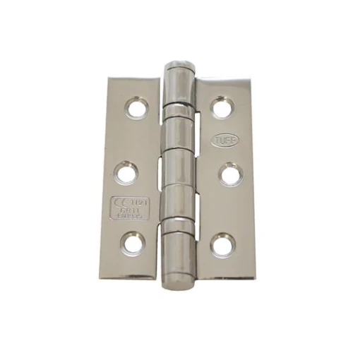 (PAIR) AI/HI3001-PSS B/BEARING HINGE 76MM 