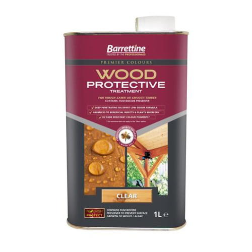 Barretine Wood Protective Clear 1 Litre