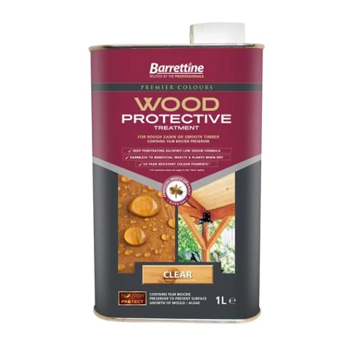 Barretine Wood Protective Clear 1 Litre