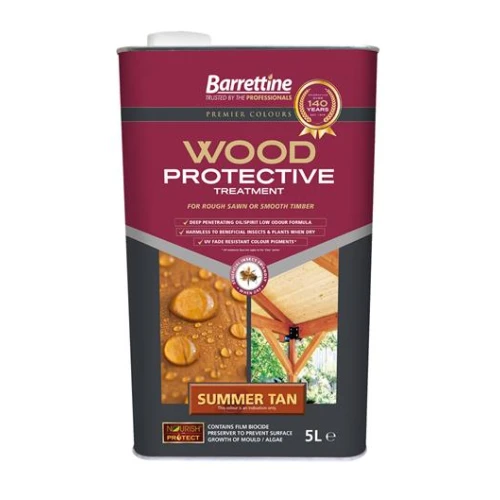 Barretine Wood Protective Summer Tan 5 Litres