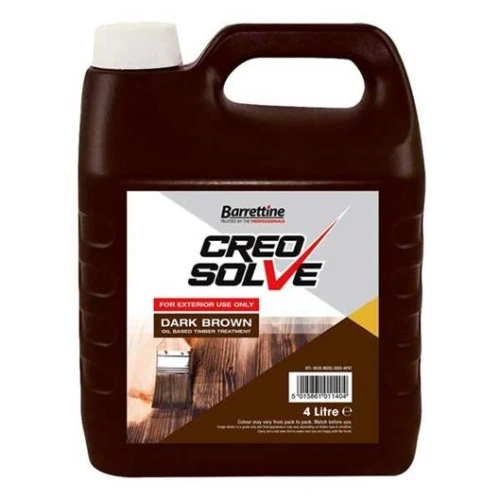 CREOCOTE DARK BROWN 4LTR