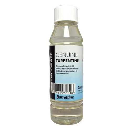 Barrettine Genuine Turpentine 250ml