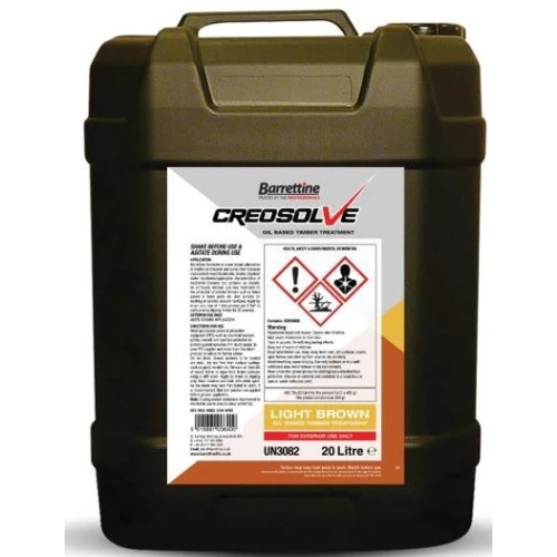 Barrettine Creosolve Light Brown 20 Litres