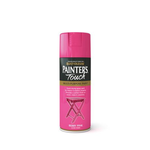Rust-Oleum Painters Touch Berry Pink Gloss 400Mls