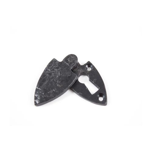 Black Antique Escutcheon - Covered