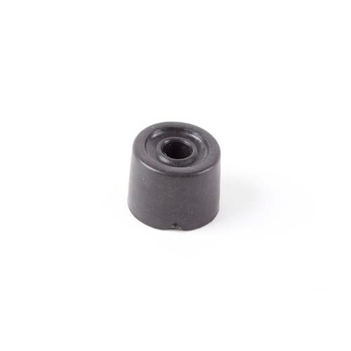 Black PVC Door Stop (2 per Card) 35mm Black