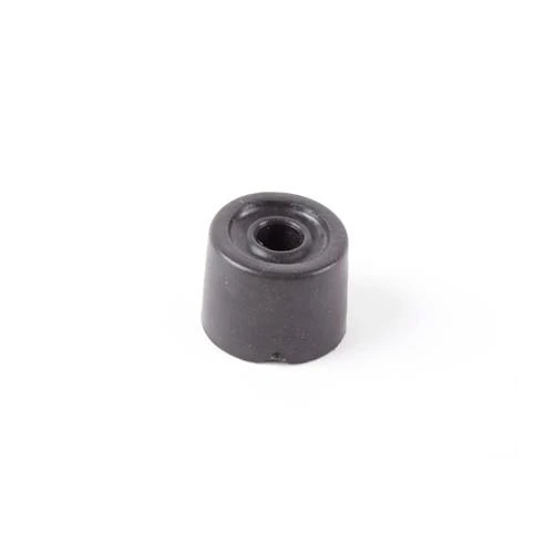Black PVC Door Stop (2 per Card) 35mm Black