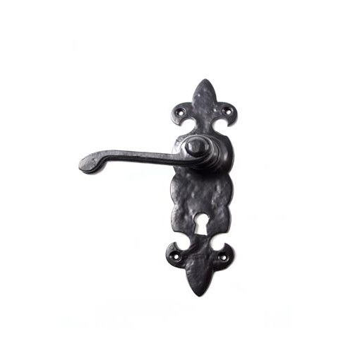 Black Antique Ornate Lock Furniture