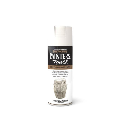 Rust-Oleum Painter's Touch Blossom White Satin 400Mls