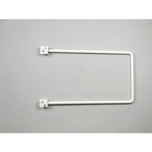 Pr Spring Rod Bookend White 150mm