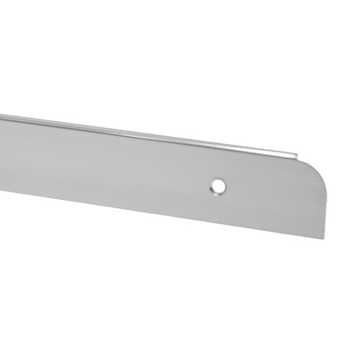 40mm Matt Silver End Worktop Section