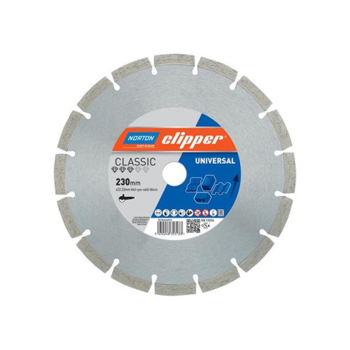 Norton Clipper Classic Universal Blue Diamond Blade 300 x 20mm