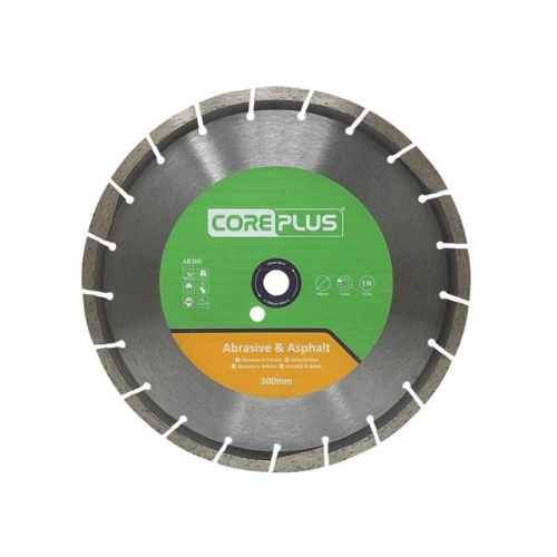 CorePlus AB300 Abrasive & Asphalt Diamond Blade 300mm