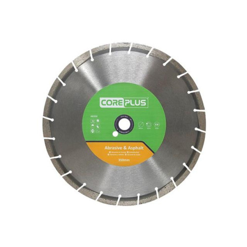 CorePlus AB350 Abrasive & Asphalt Diamond Blade 350mm