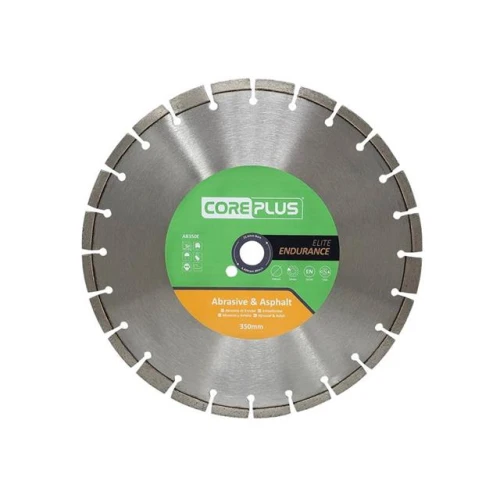 CorePlus AB350E Elite Abrasive & Asphalt Diamond Blade 350mm
