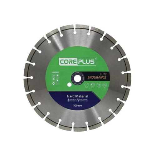 CorePlus HM300E Elite Hard Material Turbo Diamond Blade 300mm
